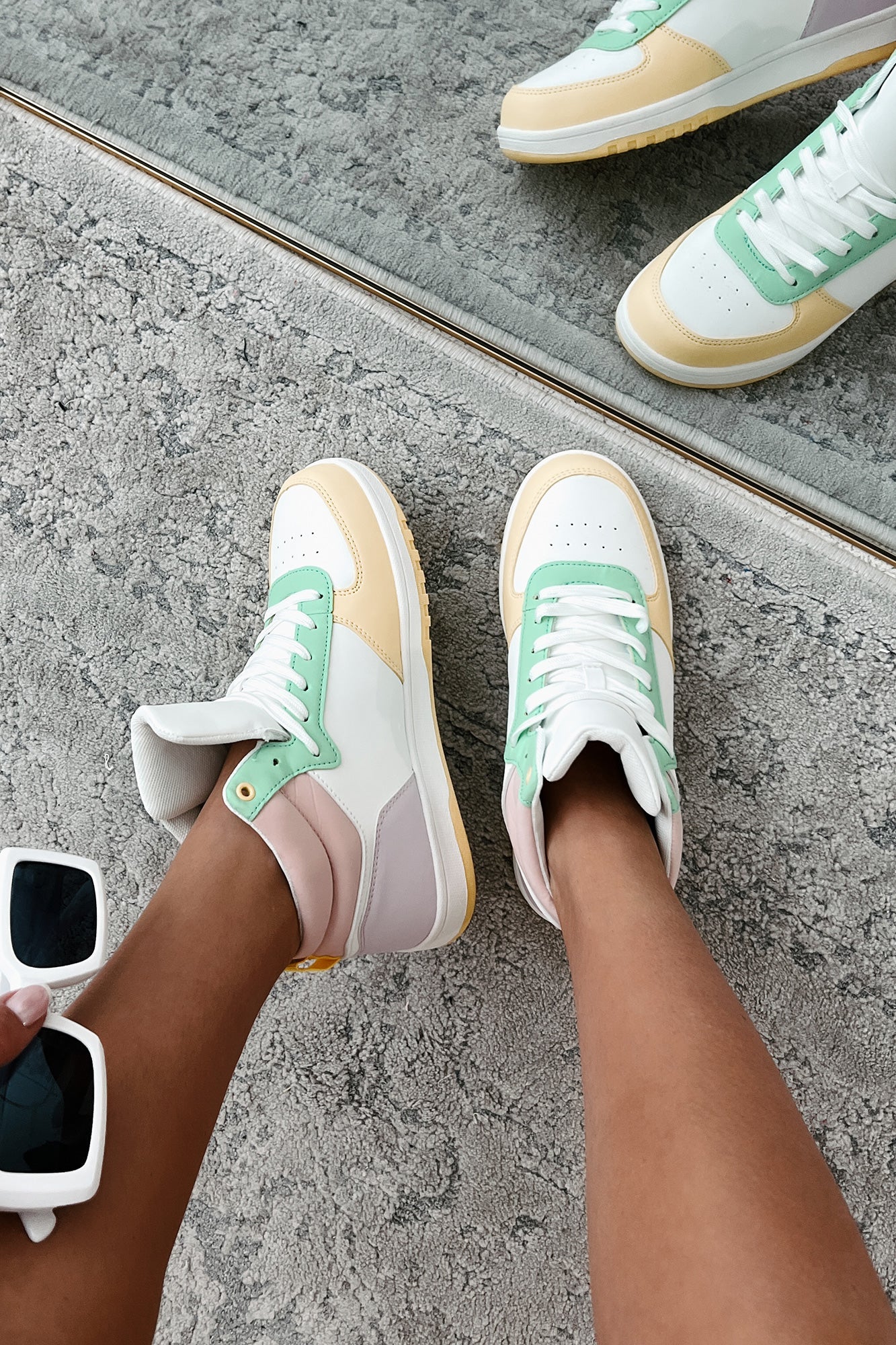 Pep In My Step High Top Sneakers (Multi)